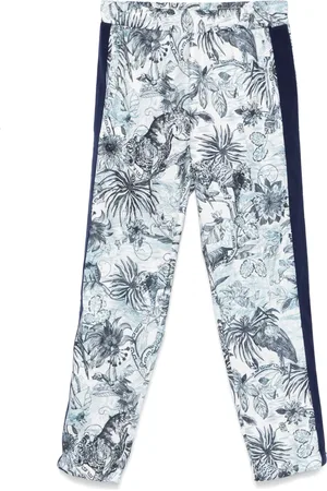 Roberto Cavalli Joggingbukser med jungletryk