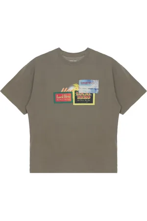 MARTINE ROSE T-shirt med grafisk tryk