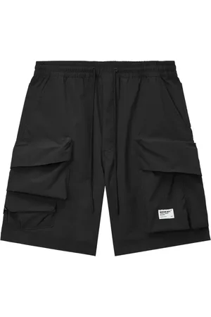 Musium Div. Bermuda-shorts med broderet logo