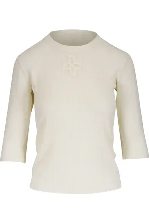 Dorothee Schumacher T-shirt med blomsterapplikation