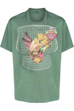 DOUBLET T-shirt med grafisk tryk