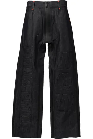 WALTER VAN BEIRENDONCK Jeans med logotryk