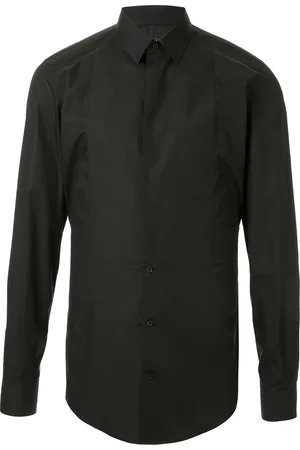 Dolce & Gabbana Smoking-skjorte med smal pasform