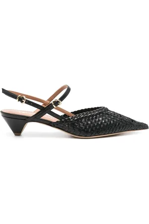 LELLA BALDI Vævede 35mm pumps