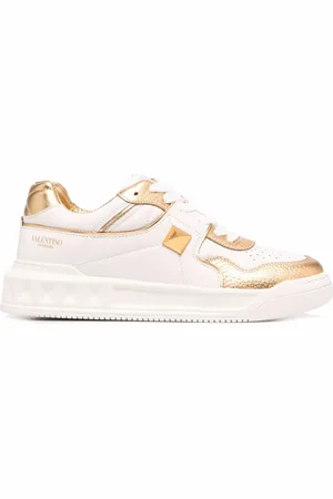 VALENTINO GARAVANI Sneakers med logotryk og snøre
