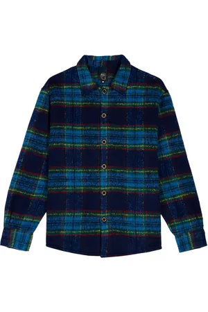 Brain Dead Ternet flannelskjorte