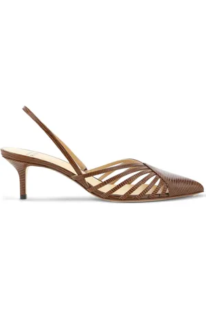 Francesco Russo 55 mm pumps i læder