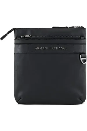 Armani Exchange Messenger-taske med logobogstaver