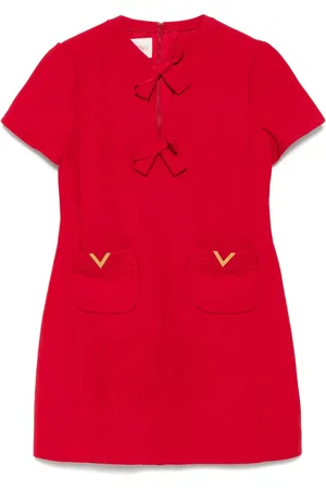 VALENTINO GARAVANI Mini kjole i crepe