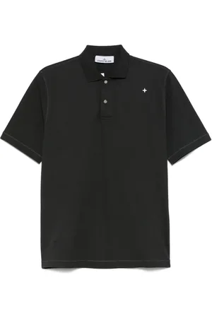 Stone Island Polo med broderet logo