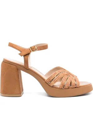 Liu Jo 90mm sandaler med rhinstenudsmykning