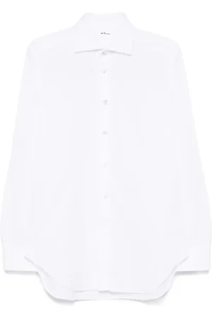 Kiton Skjorte med cutaway-krave