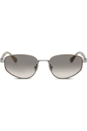 Brunello Cucinelli Solbriller med geometrisk stel
