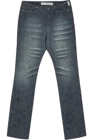 VERSACE Jeans med lige ben og rhinsten-udsmykning fra 00