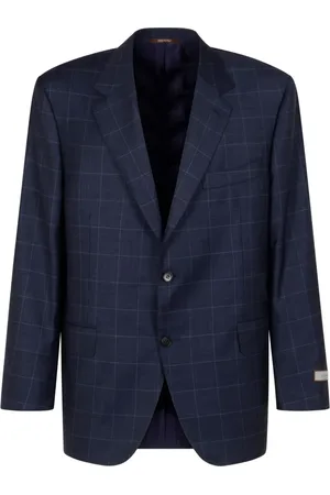 CANALI Blazer med ternet mønster
