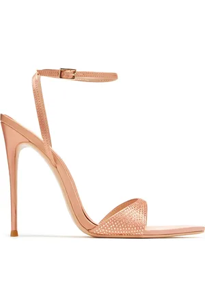 Femme LA 120 cm sandaler med GG-satin-hæl