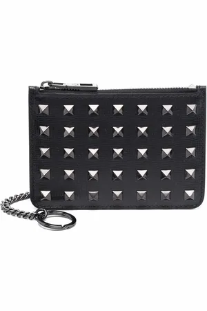 VALENTINO GARAVANI Rockstud-udsmykket kortholder