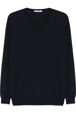 KANGRA CASHMERE Finstrikket T-shirt