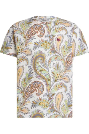 Etro T-shirt med blomstertryk