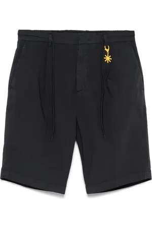 Manuel Ritz Shorts med logoapplikation