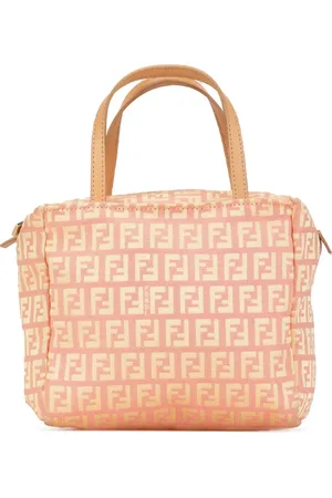 Fendi Mini Zucchino Canvas håndtaske fra 2000-2010