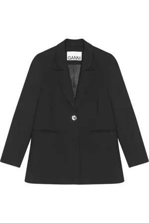 Ganni Blazer i strækbart design