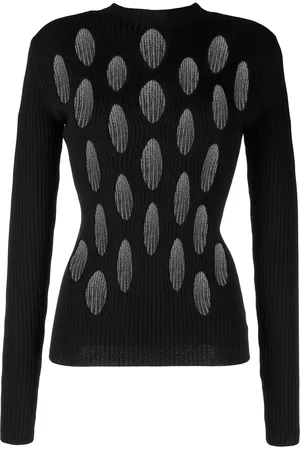 DION LEE Strikket top med udskæringsdetalje