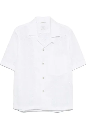 ELEVENTY Skjorte i broderie anglaise