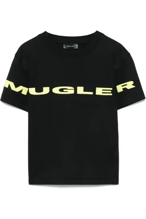 MUGLER T-shirt med logo