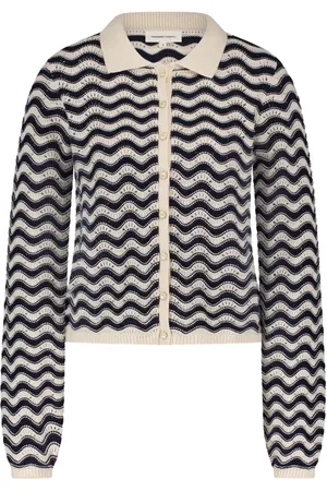 Fabienne Chapot Cardigan med zigzagmønster