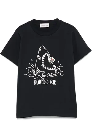 Moncler T-shirt med broderi