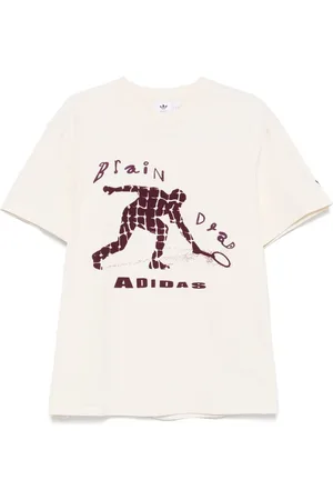 adidas X Brain Dead T-shirt med flock-logo