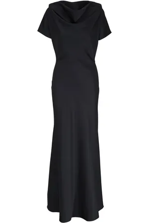 Kiton Lang kjole i satin