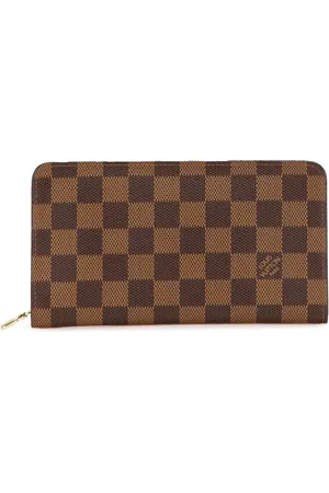 LOUIS VUITTON Lang Damier Ebene Zippy pung fra 2005