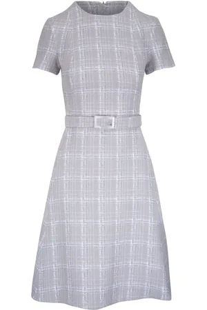 Kiton Skotskternet kjole i tweed
