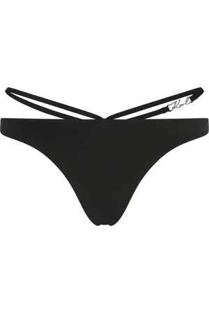 Karl Lagerfeld Signature bikiniunderdel med stropdetalje