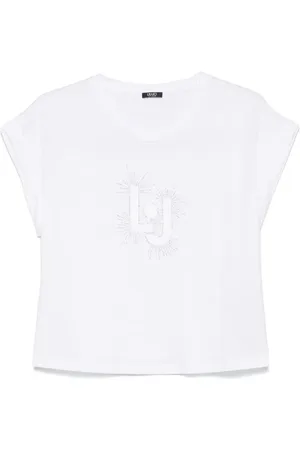 Liu Jo T-shirt med logobroderi