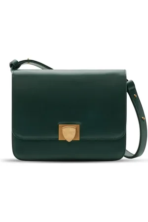 Burberry Shield crossbody-taske i læder