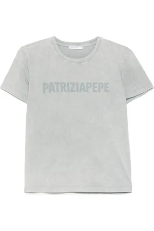 Patrizia Pepe T-shirt med logotryk