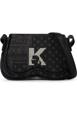 Karl Lagerfeld Crossbody-taske med solbrille- og bandanatryk
