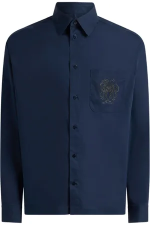 Etro Skjorte med broderet logo