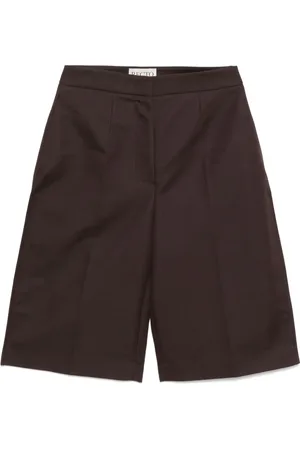 Recto Shorts med plisseret detalje