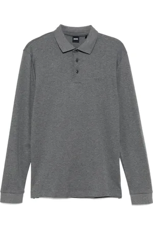HUGO BOSS Polo med broderet logo