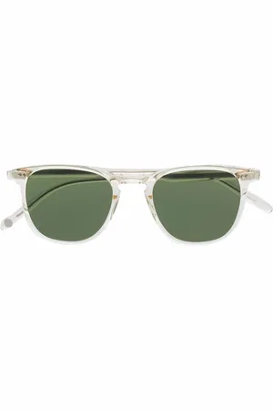 GARRETT LEIGHT Brooks solbriller med rundt stel