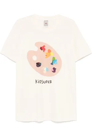 KIDSUPER STUDIOS T-shirt med malerpalette