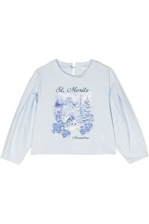 MONNALISA Langærmet T-shirt med grafisk tryk