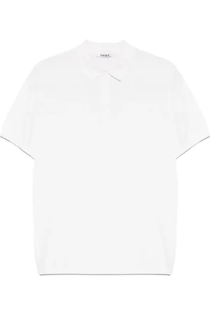 KANGRA CASHMERE Finstrikket polo