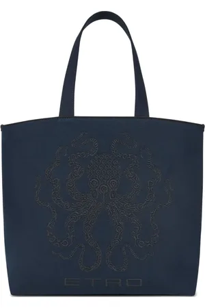 Etro Tote med blæksprutte-broderi