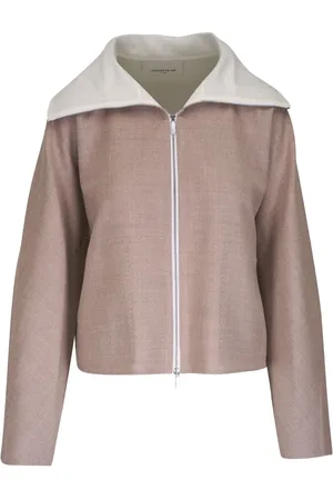 Lafayette 148 Jakke med kontrastkrave