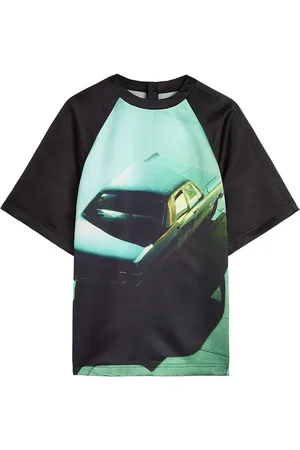 Jil Sander T-shirt med tryk